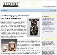 New Gallery Newsletter Posted